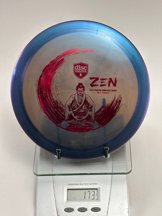 Discmania Meta Essence "Zen" Nate Perkins Signature (Blue/Purple Rim)