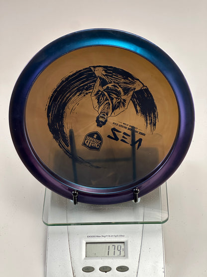 Discmania Meta Essence "Zen" Nate Perkins Signature (Blue/Purple Rim)
