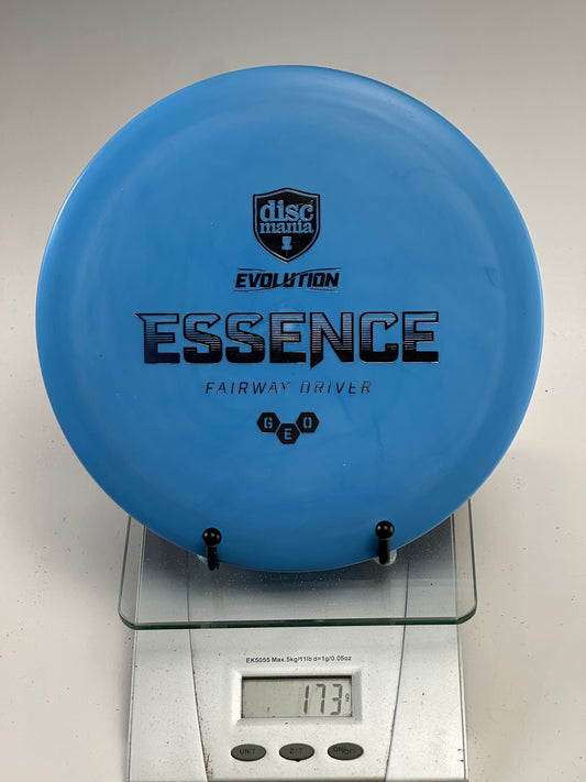 Discmania Essence – GEO Plastic (Blue) Evolution Stamp 173g
