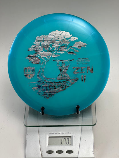 Discmania Essence Meta Blue – Nate Perkins Zen II Silver Tree Stamp