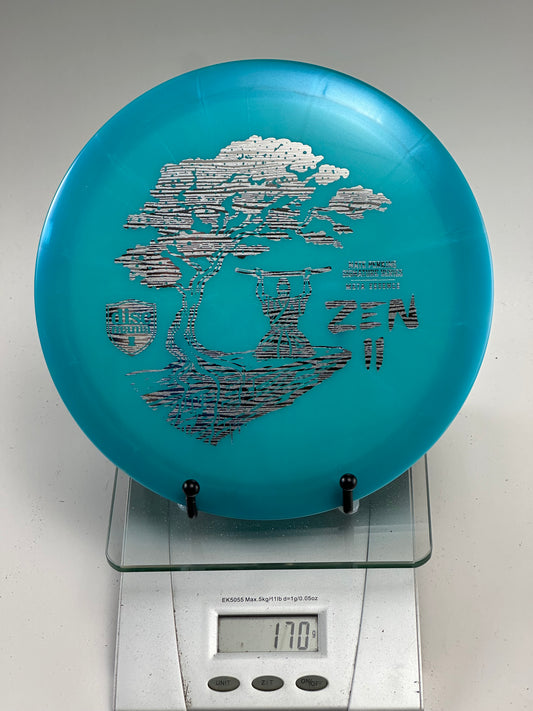 Discmania Essence Meta Blue – Nate Perkins Zen II Silver Tree Stamp