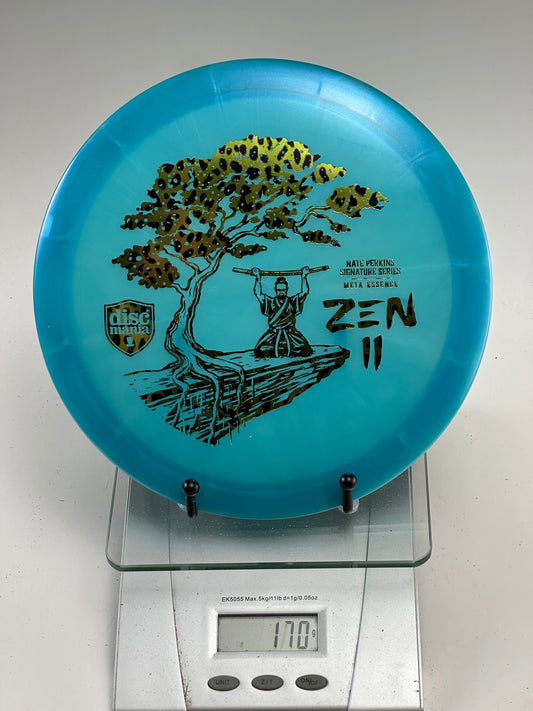 Discmania Meta Essence (Zen II) Blue w/ Gold Tree Stamp
