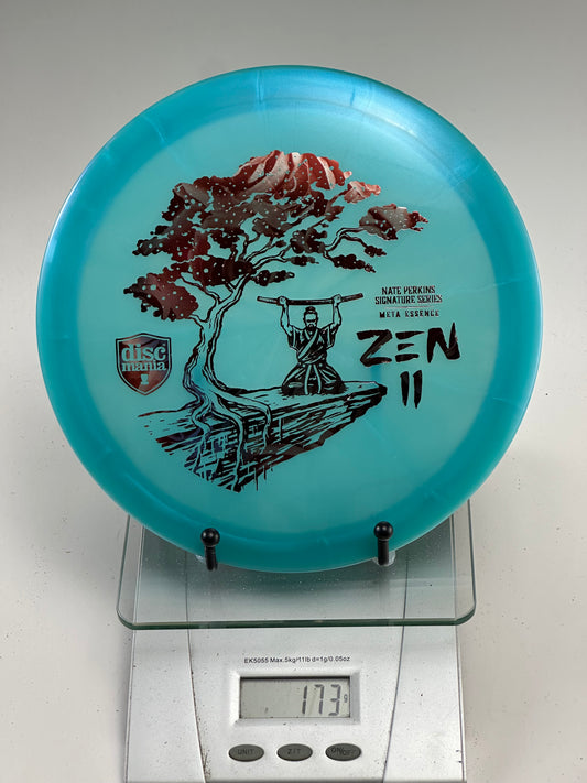 Discmania Meta Essence (Nate Perkins Zen II) Blue – Silver Tree Stamp 173g