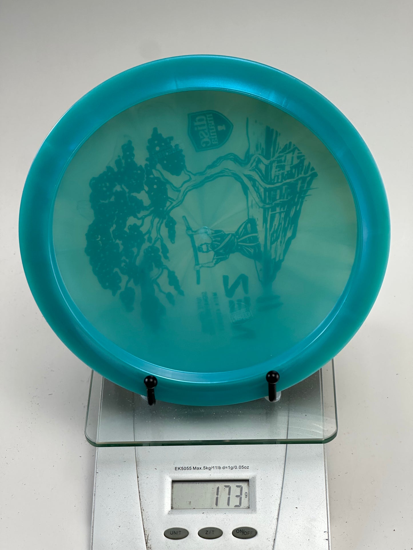 Discmania Meta Essence (Nate Perkins Zen II) Blue – Silver Tree Stamp 173g