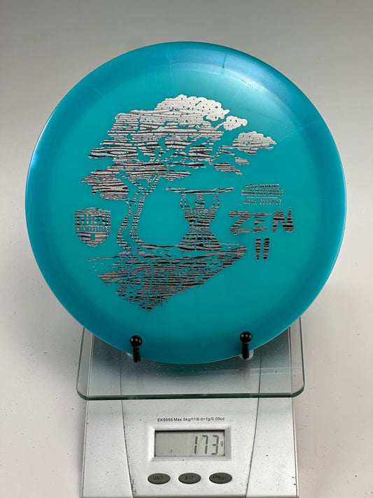Discmania Essence Meta Blue – Nate Perkins Zen II Silver Tree Stamp