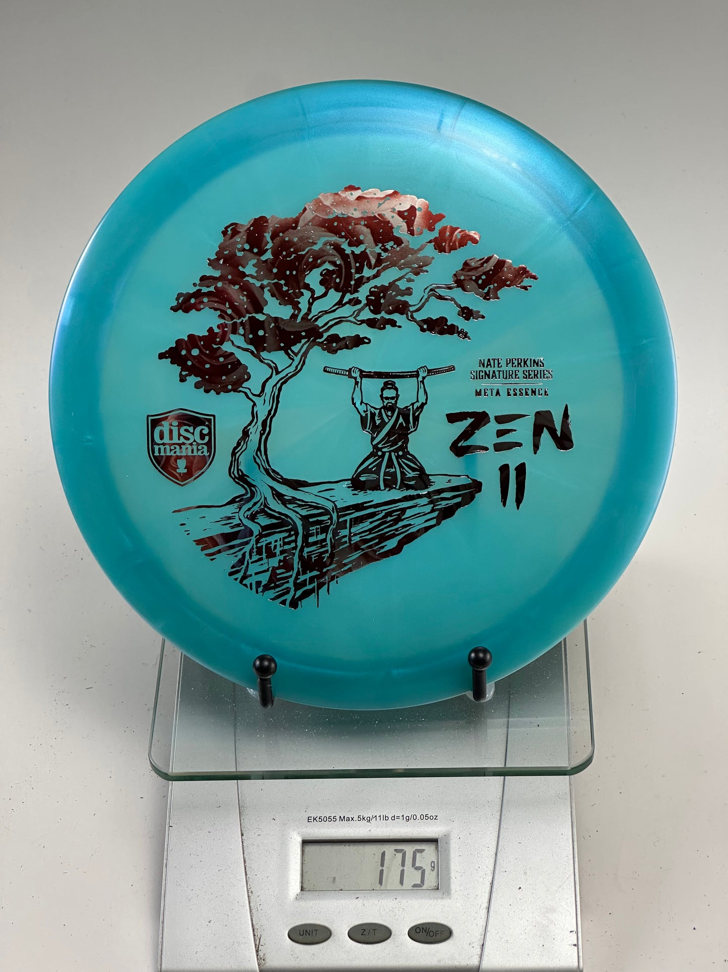 Discmania Meta Essence – Nate Perkins Zen II, Blue w/ Red Foil