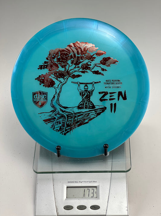 Discmania Meta Essence (Zen II) – Blue, Nate Perkins Tree Stamp