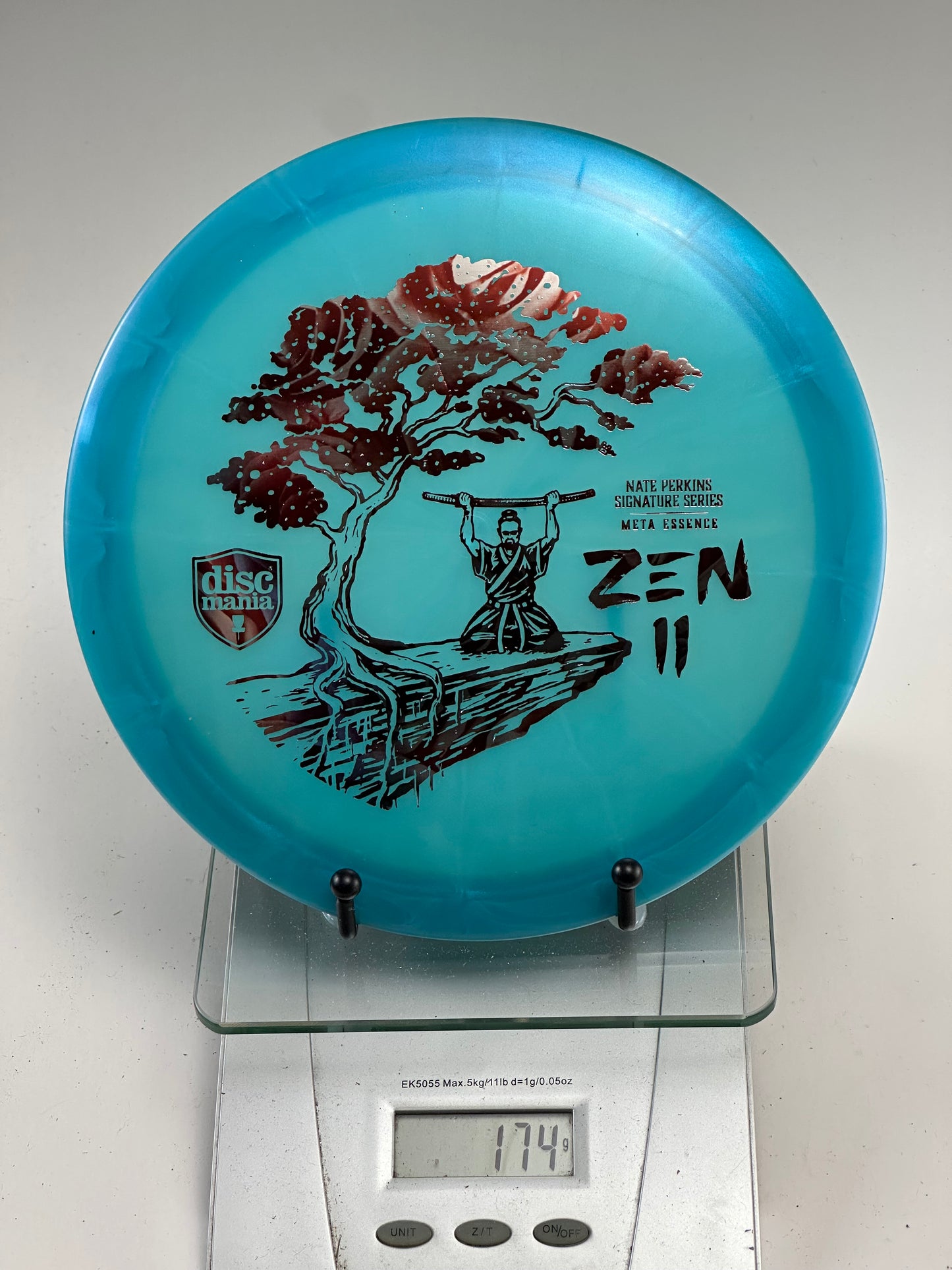 Discmania Meta Essence Nate Perkins Zen II – Blue w/ Red Foil