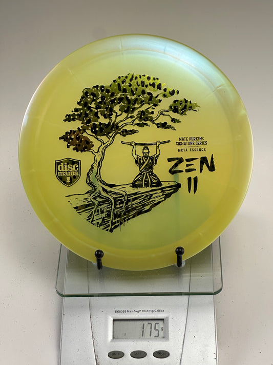 Discmania Meta Essence Nate Perkins Zen II (Yellow, Black Tree Stamp)