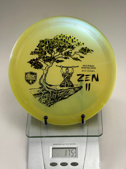Discmania Essence Meta (Zen II Nate Perkins) Yellow w/ Black Tree Stamp
