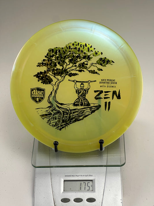 Discmania Essence Meta (Zen II Nate Perkins) Yellow w/ Black Tree Stamp