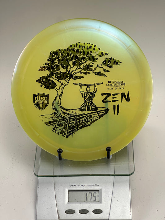 Discmania Meta Essence (Nate Perkins Zen II) Yellow w/ Black Stamp