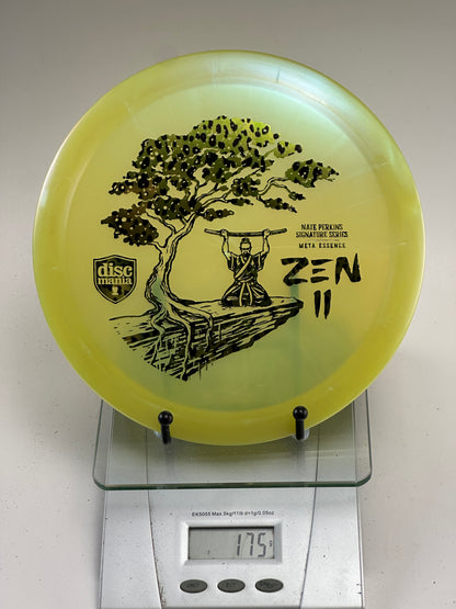 Discmania Meta Essence (Zen II) Yellow w/ Black Tree Stamp