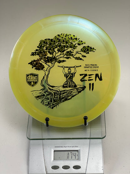 Discmania Meta Essence Zen II Nate Perkins Signature Yellow 174g