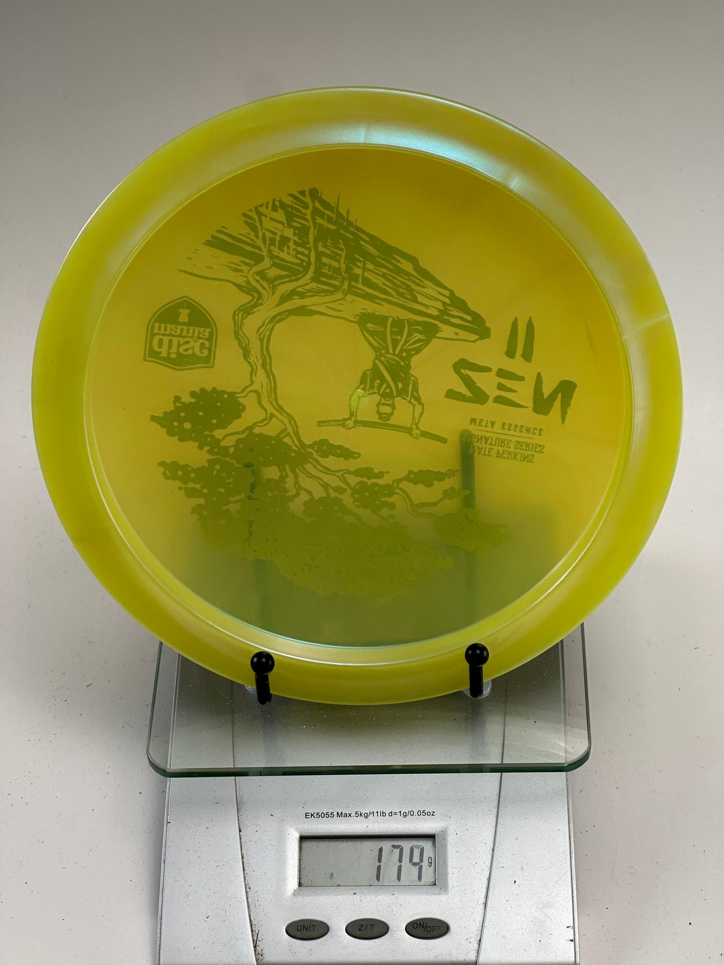 Discmania Meta Essence Zen II Nate Perkins Signature Yellow 174g