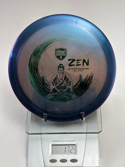 Discmania Meta Essence (Zen II Nate Perkins) Blue w/ Green Foil Stamp