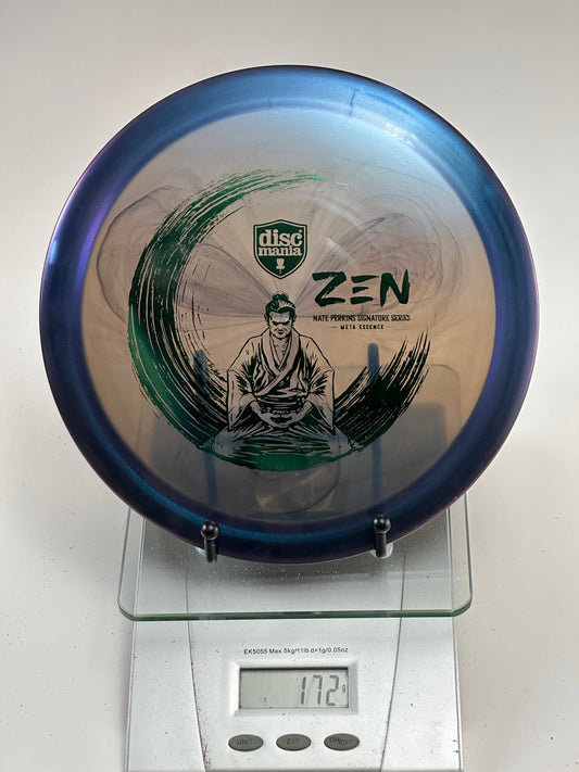 Discmania Meta Essence (Zen II) Blue w/ Green Foil Stamp