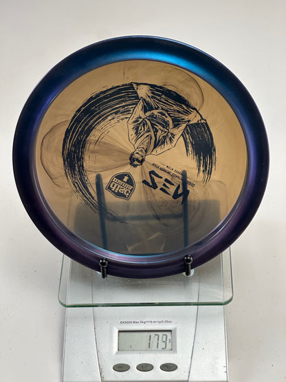 Discmania Meta Essence (Zen II) Blue w/ Green Foil Stamp