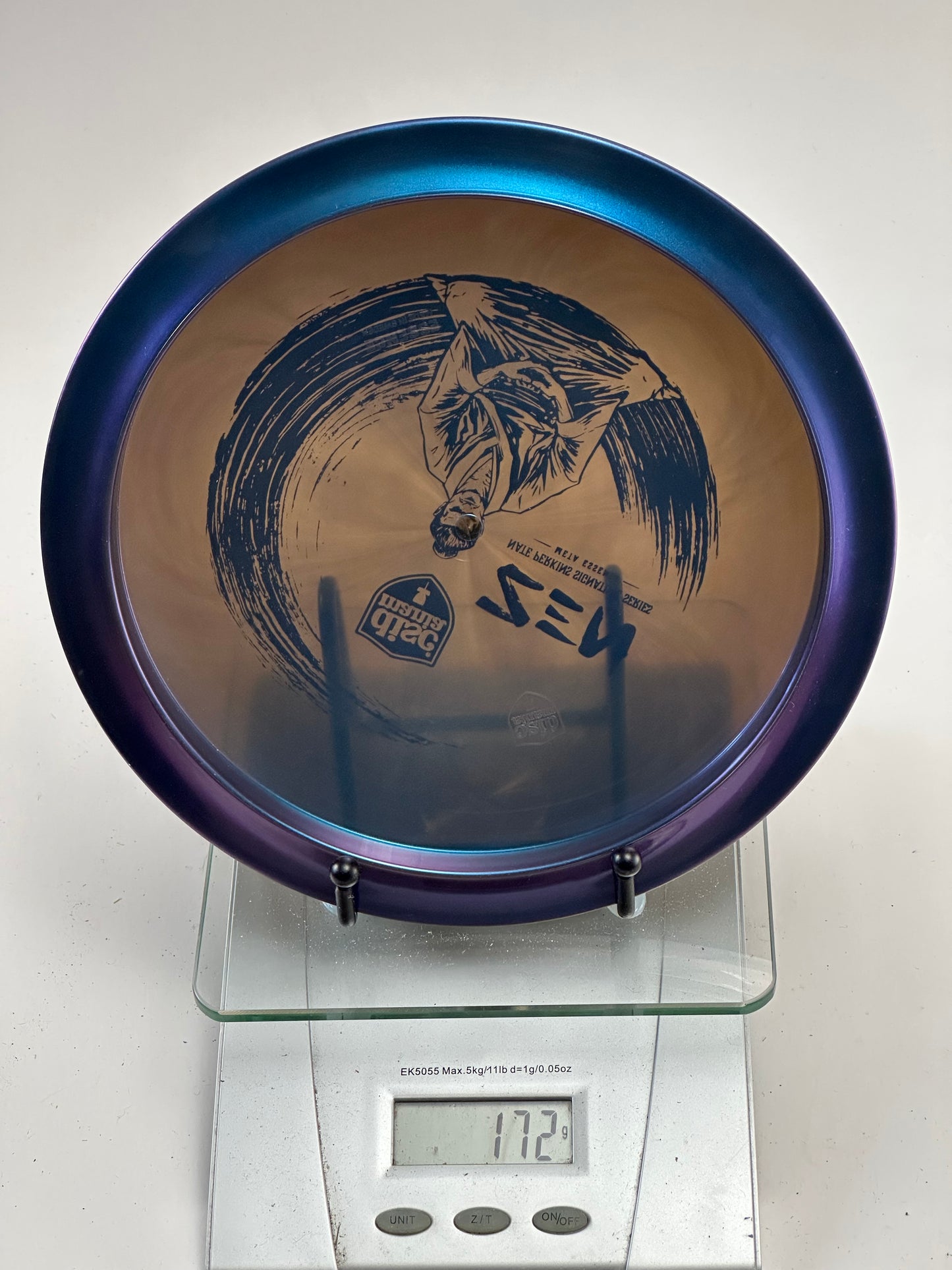 Discmania Meta Essence – Nate Perkins Zen II, Blue, Green Foil