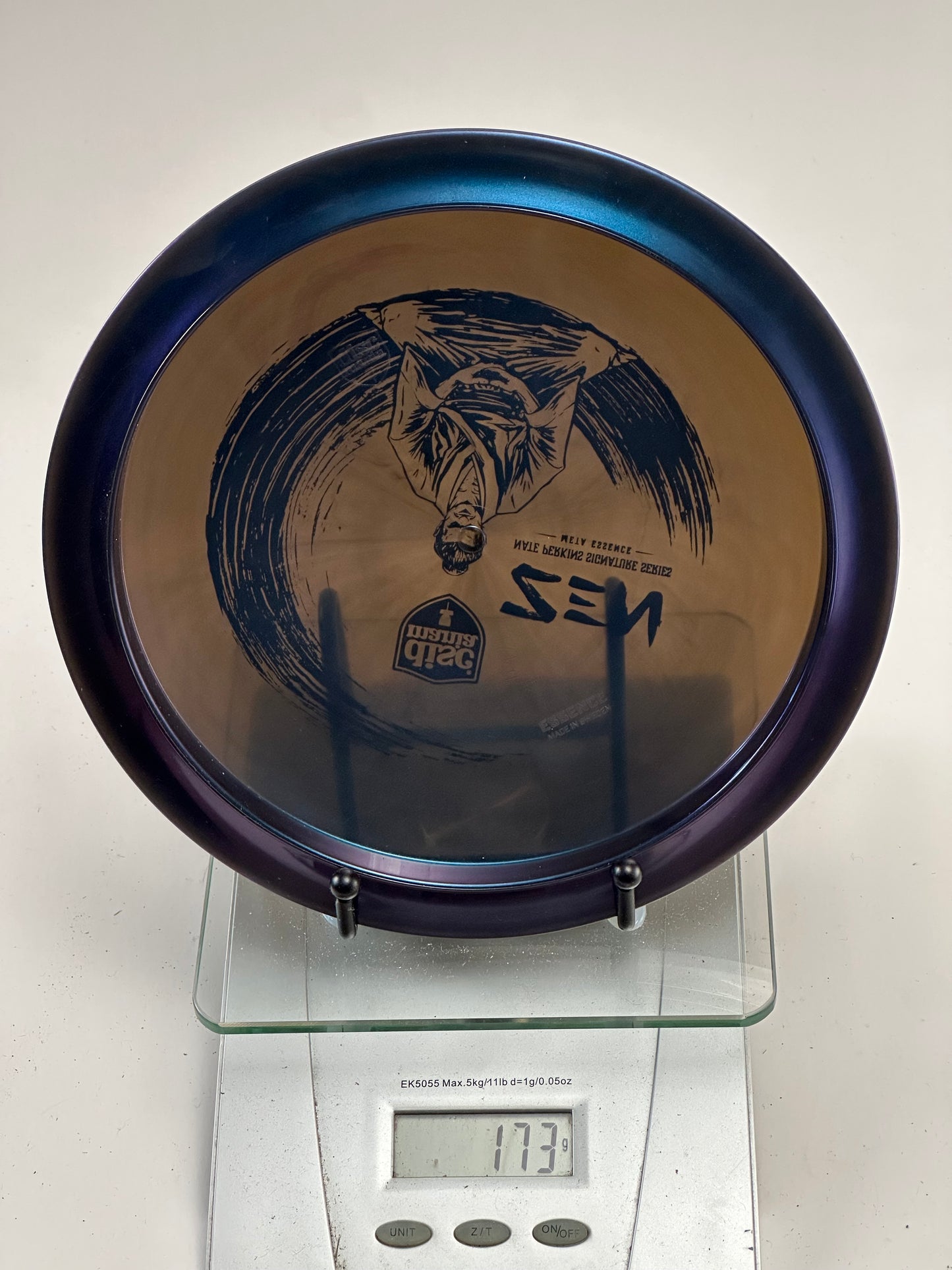 Discmania Meta Essence (Nate Perkins Zen II) Blue w/ Green Foil, 173g