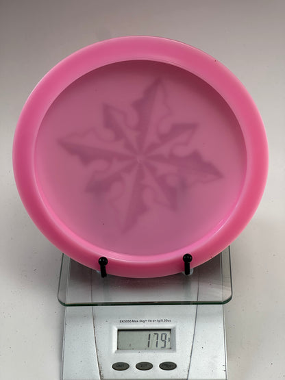 Discmania Essence Meta (Exo?) Pink w/ Red Compass Stamp