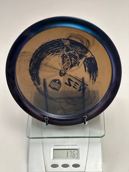 Discmania Essence Meta (Zen II Nate Perkins) Blue Rim • Red Foil Stamp