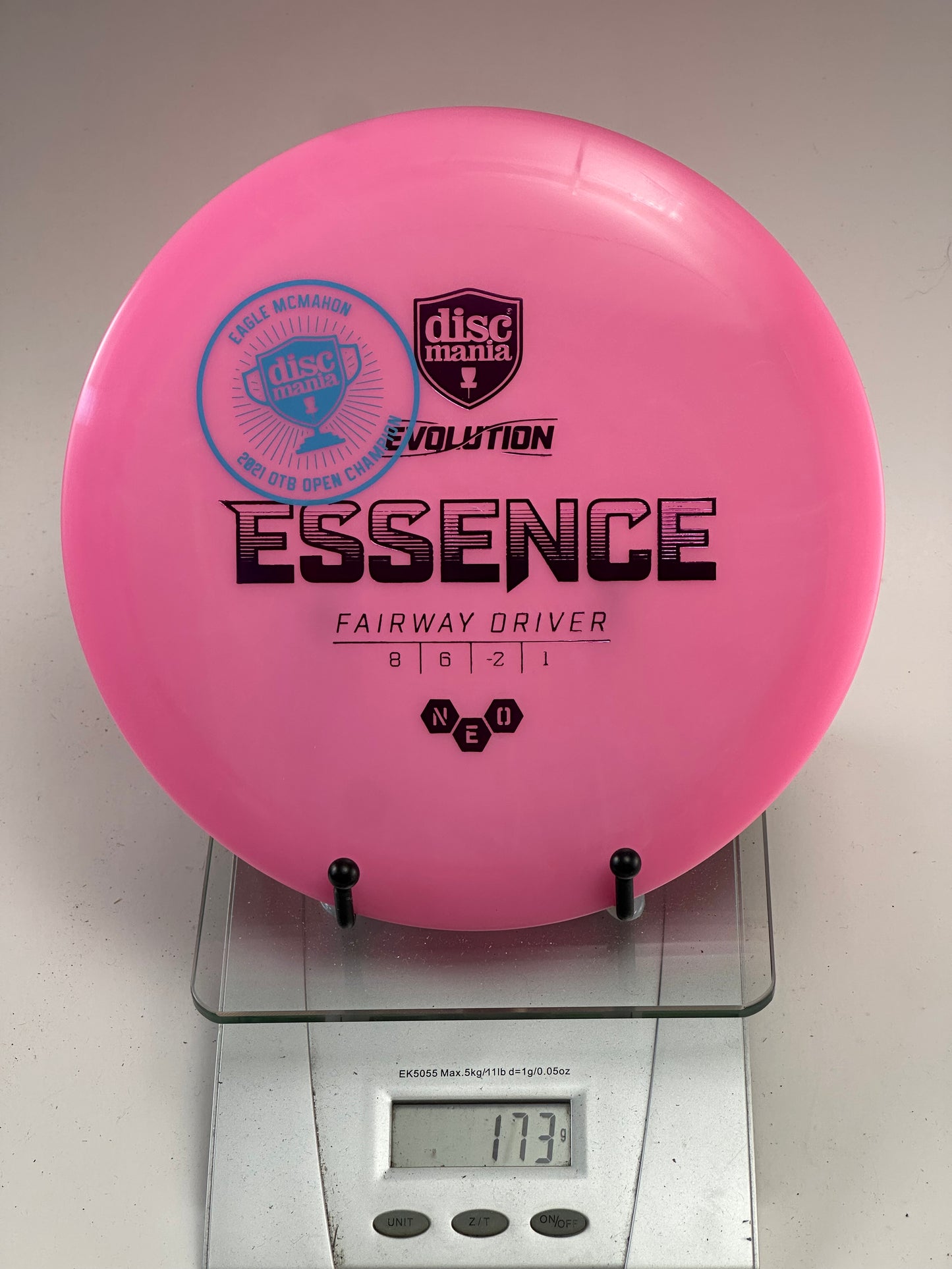 Discmania Neo Essence Pink | Eagle McMahon 2021 OTB Open Stamp