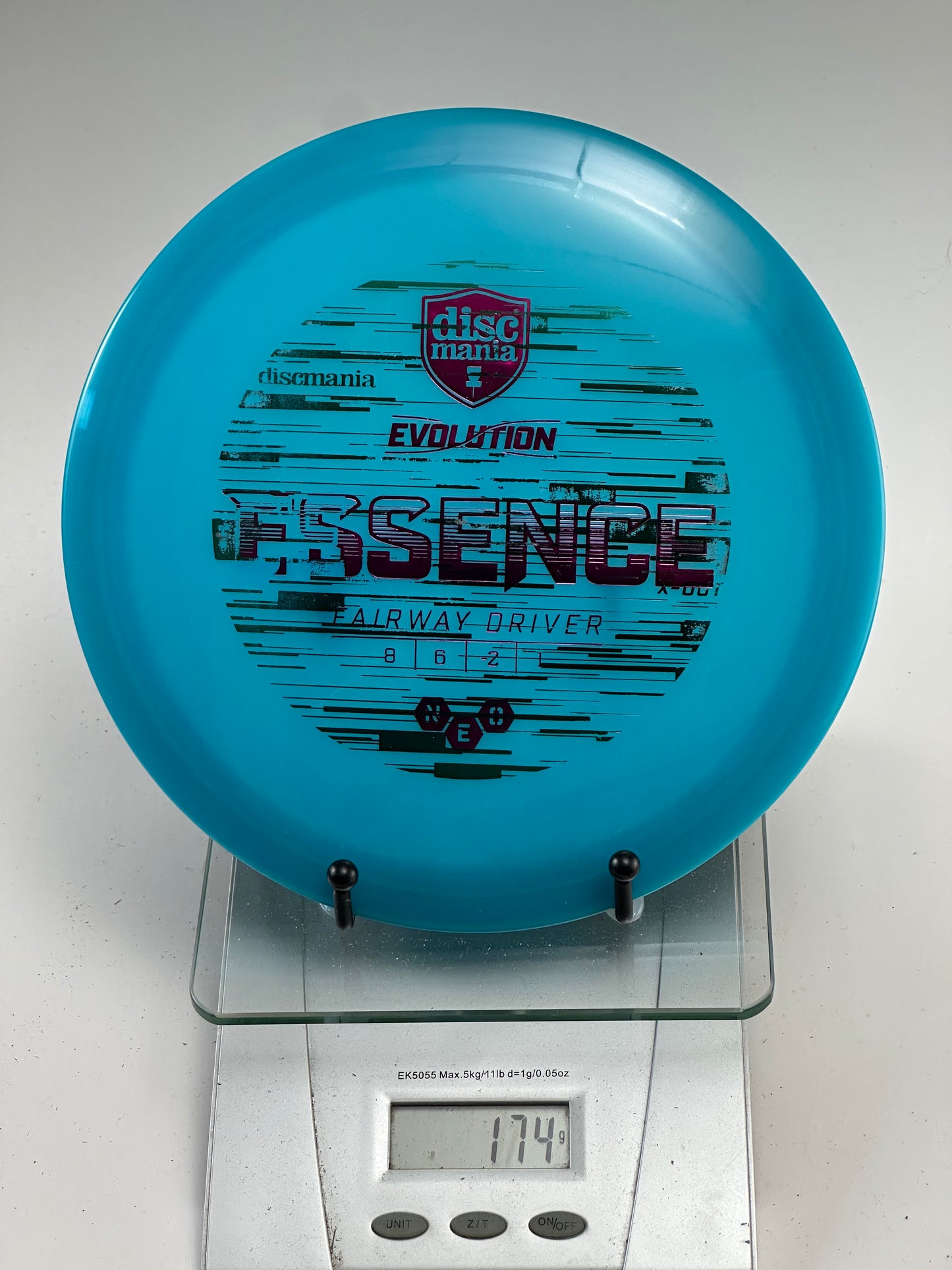 Discmania Neo Essence Fairway Driver (Blue, Evolution Stamp) 174g