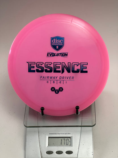Discmania Neo Essence Fairway Driver (Pink, Black Evolution Stamp)