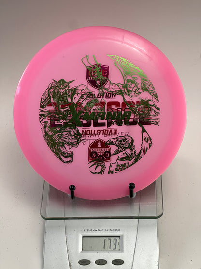 Discmania Neo Essence – Pink w/ Green Robot Warrior Stamp