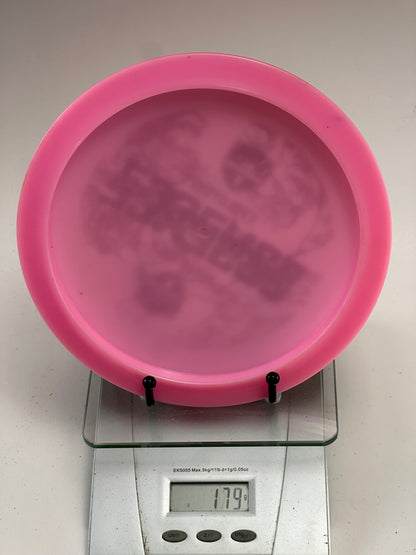 Discmania Neo Essence – Pink w/ Green Robot Warrior Stamp
