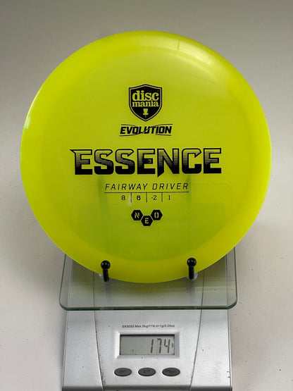 Discmania Essence (Neo) Fairway Driver - Yellow with Black Stamp