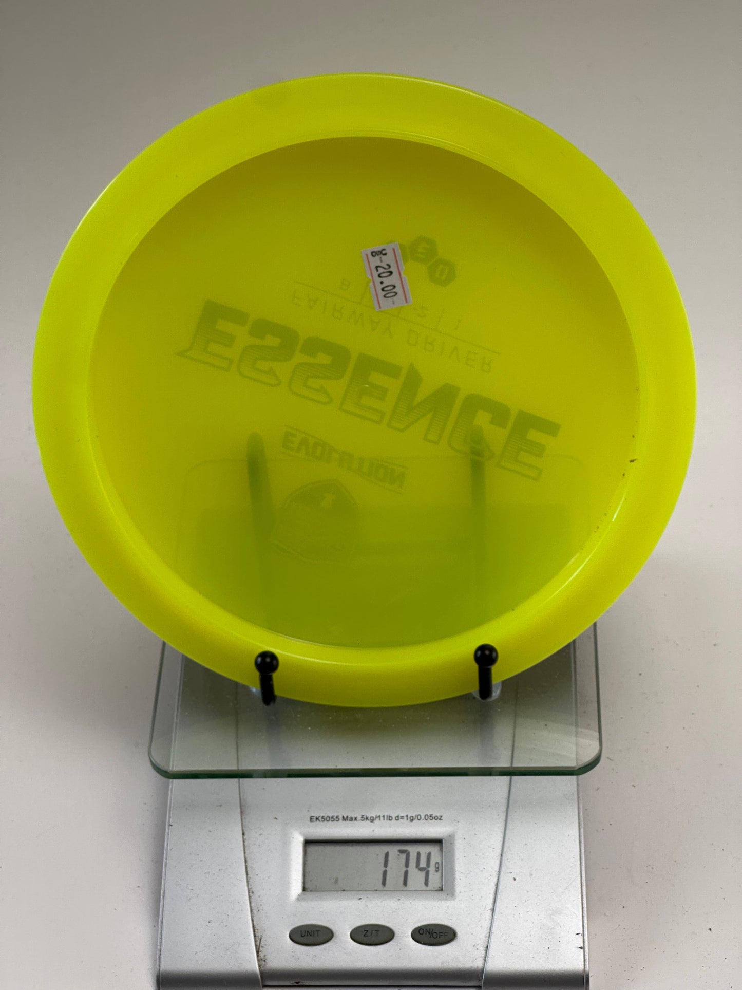 Discmania Neo Essence Fairway Driver (Yellow, Black Stamp)