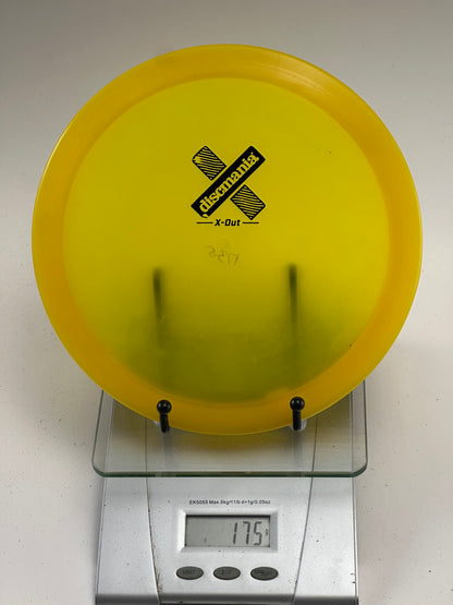 Discmania FD2 C-Line X-Out – Transparent Yellow
