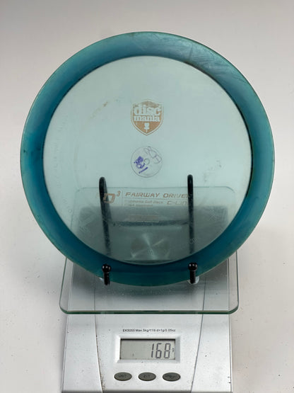 Discmania C-Line FD3 Fairway Driver (Translucent Blue)