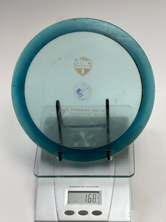 Discmania C-Line FD3 Fairway Driver (Translucent Blue)