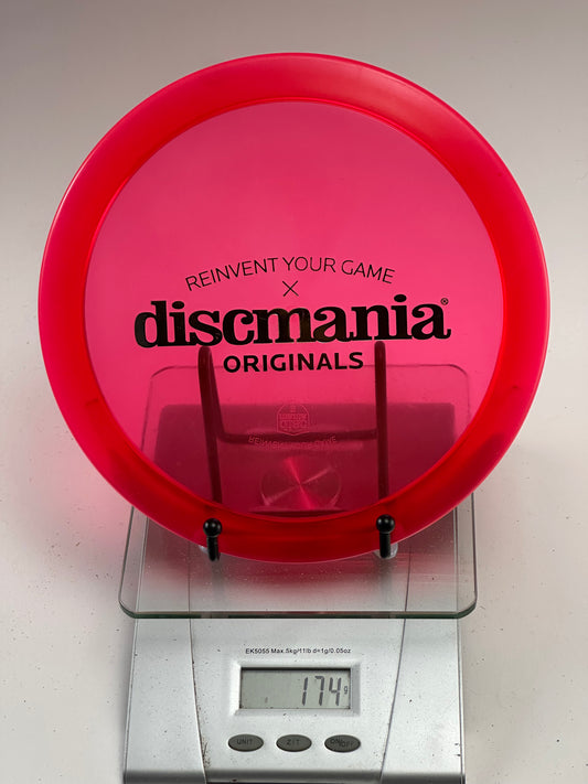 Discmania C-Line FD3 Fairway Driver (Translucent Red, Originals Stamp)