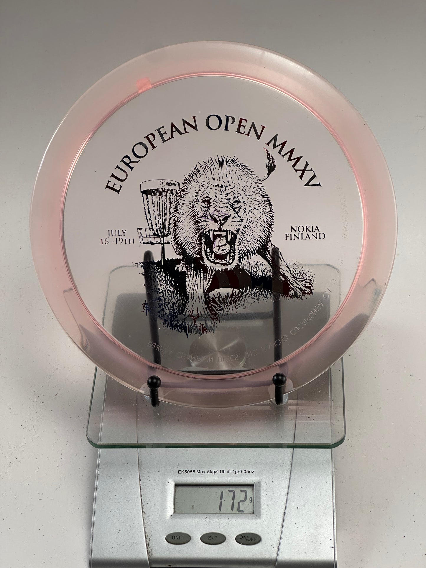 Discmania C-Line FD3 Fairway Driver – European Open MMXIV Stamp