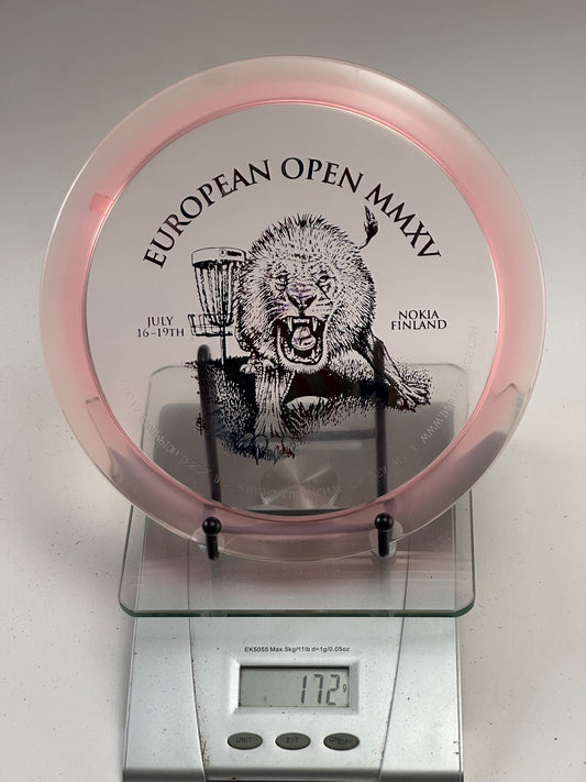 Discmania C-Line FD3 European Open 2015 Lion Stamp (Translucent Pink)