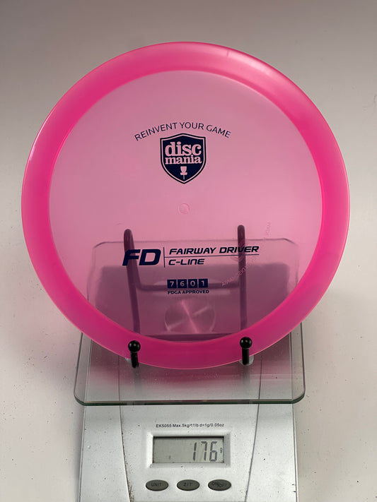 Discmania C-Line FD Fairway Driver | Translucent Pink | 176g