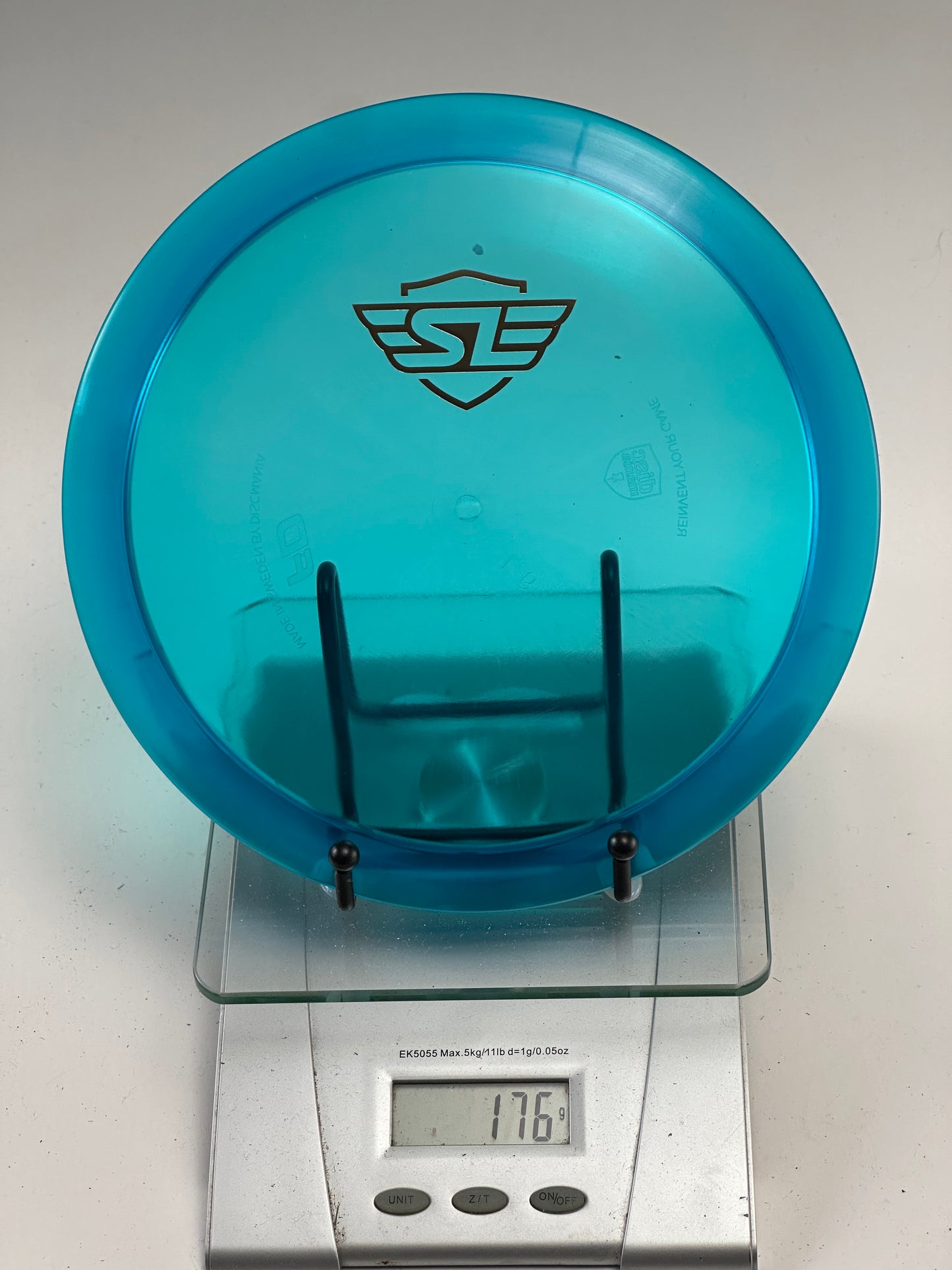 Discmania C-Line FD – Transparent Blue, Shield Logo Stamp