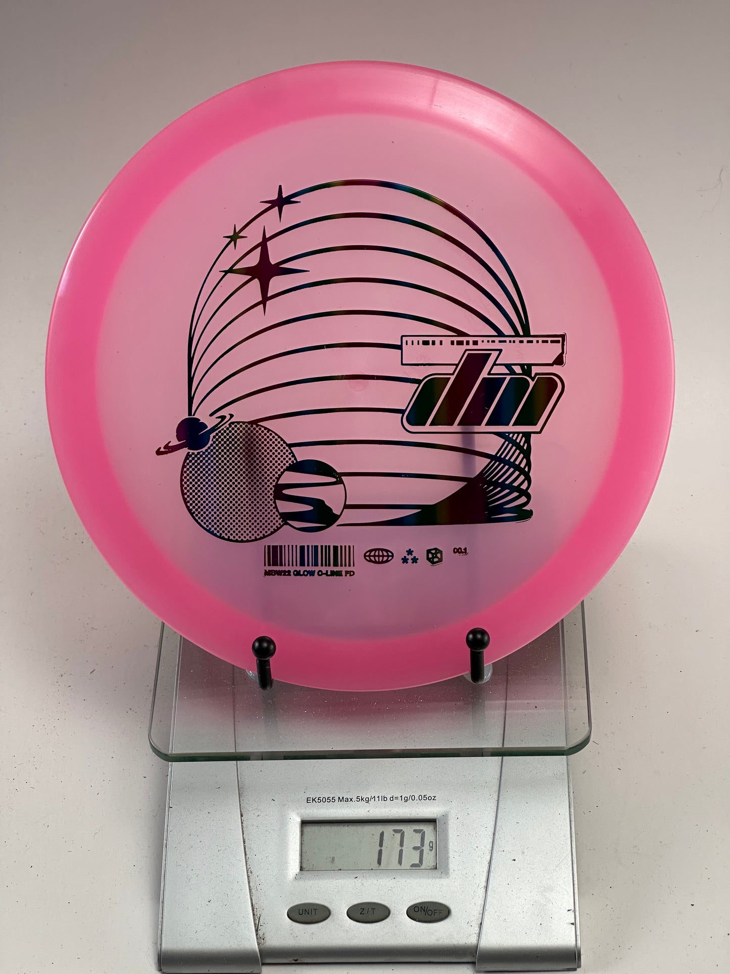 Discmania Glow C-Line FD Fairway Driver - Translucent Pink