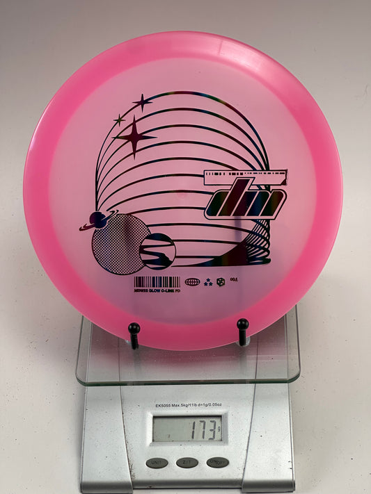 Discmania Glow C-Line FD Fairway Driver - Translucent Pink