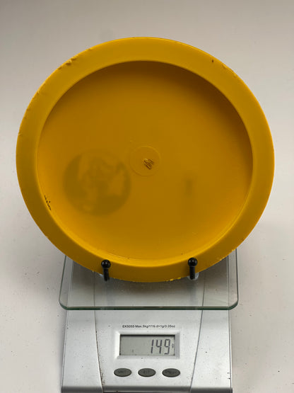 Discmania FD D-Line Yellow Fairway Driver (149g) Custom Dad Bod Fishing Stamp