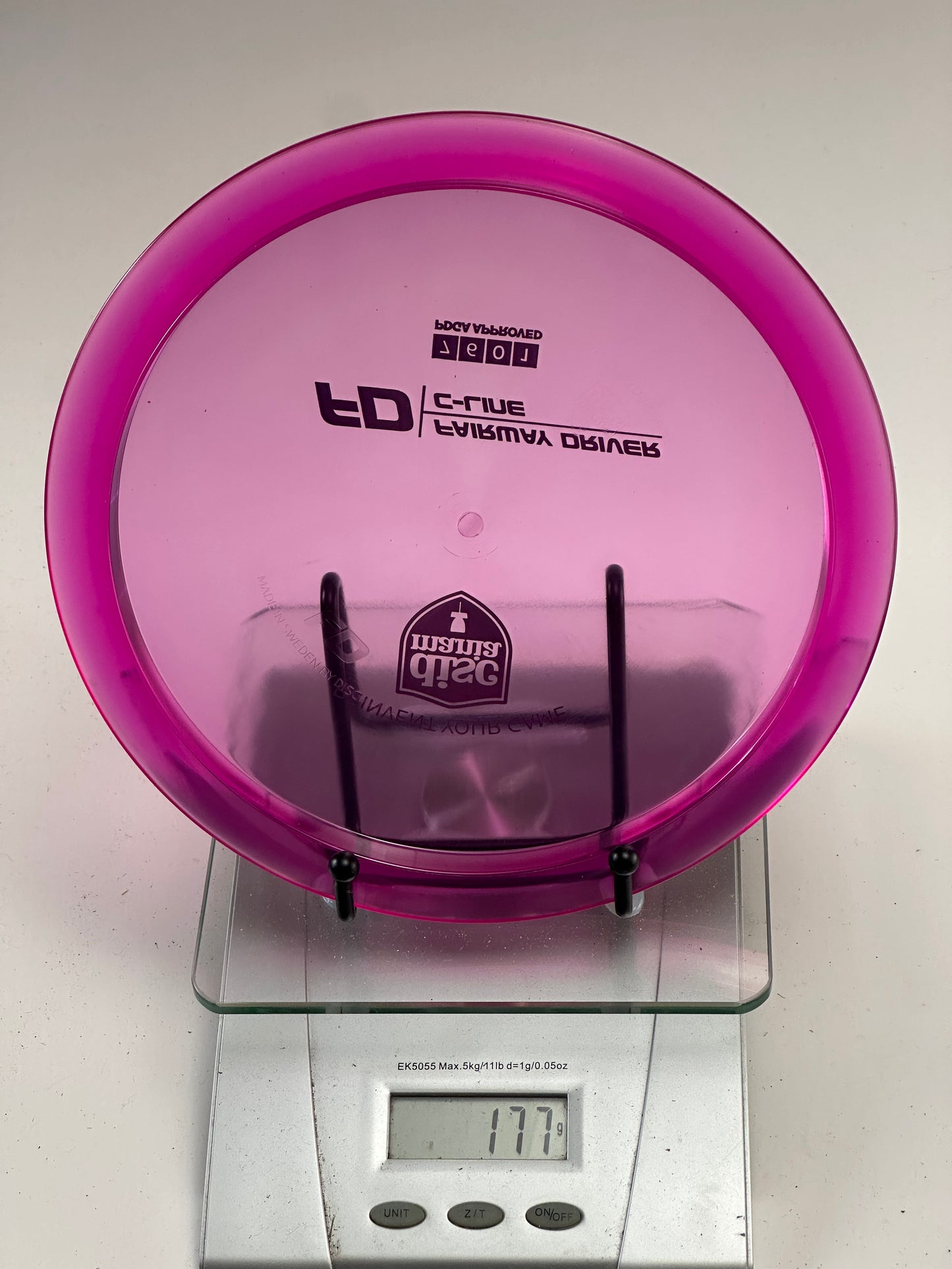 Discmania C-Line FD Fairway Driver – Translucent Pink Shield Stamp