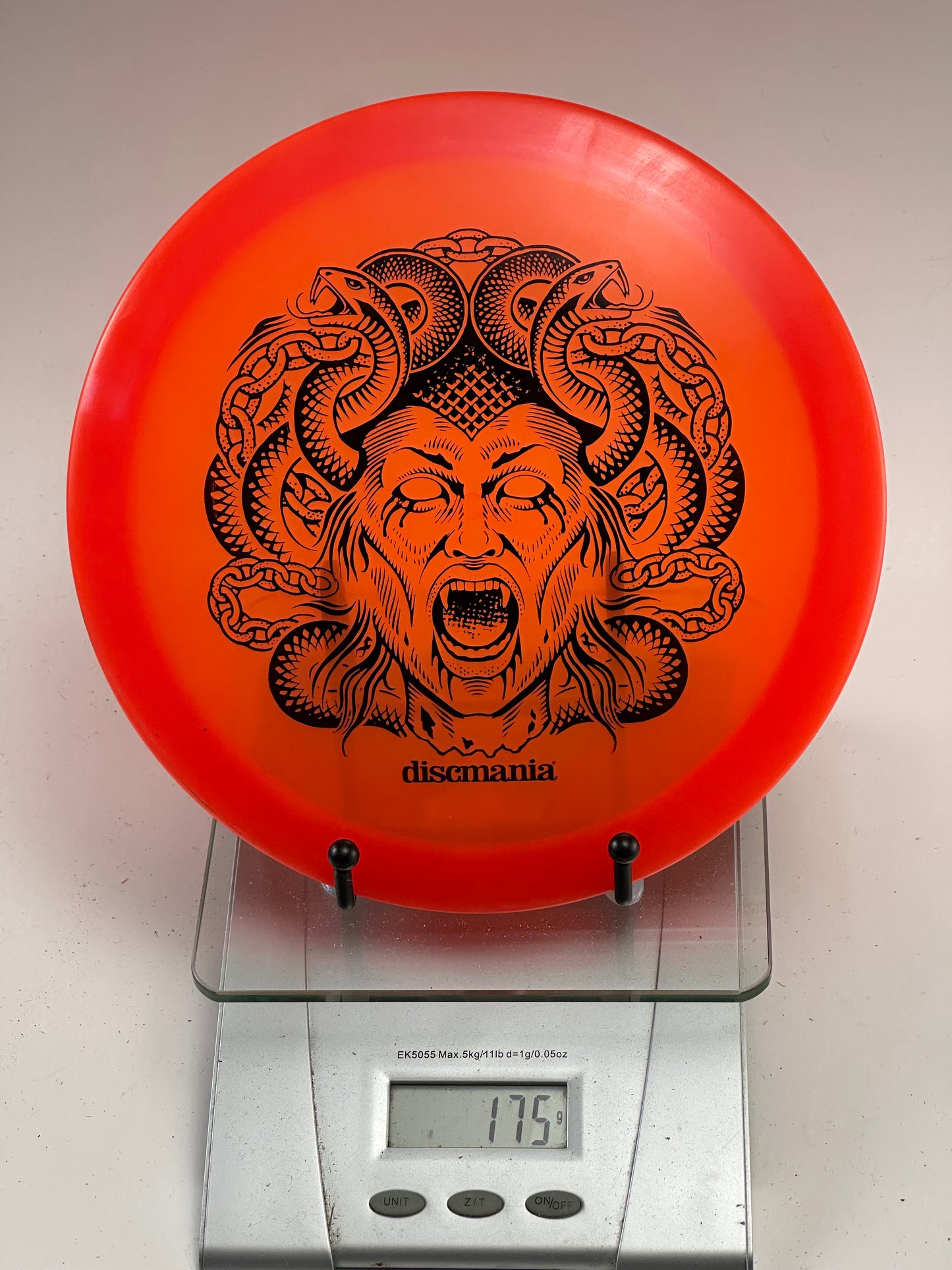 Discmania C-Line FD Fairway Driver – Transparent Orange, Medusa Stamp