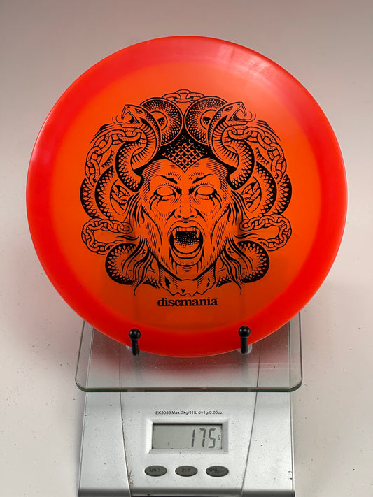 Discmania C-Line FD Fairway Driver – Transparent Orange, Medusa Stamp