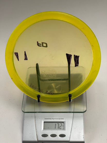 Discmania C-Line FD – Transparent Yellow – Shield Stamp – Ink