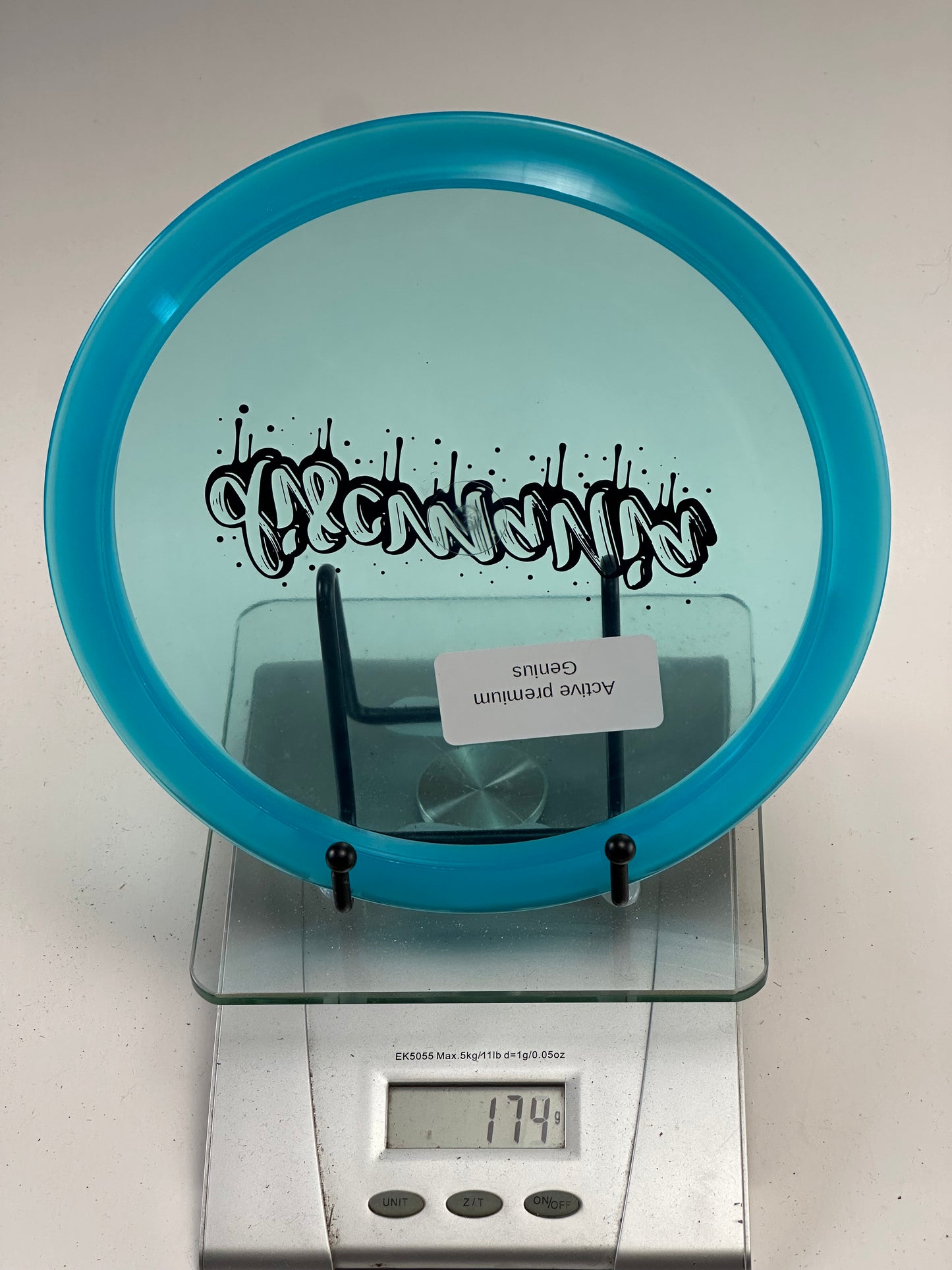 Discmania Genius – Active Premium – Transparent Blue