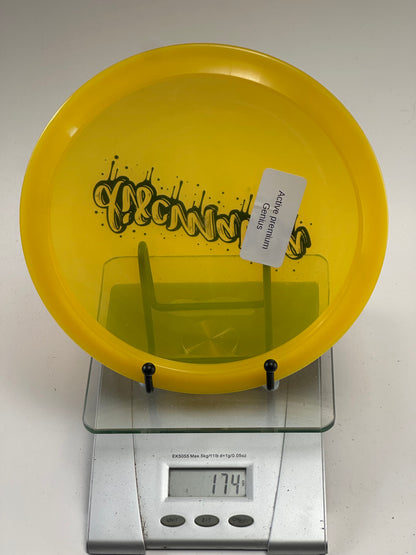 Discmania Genius Active Premium Fairway Driver 174g (Translucent Yellow)